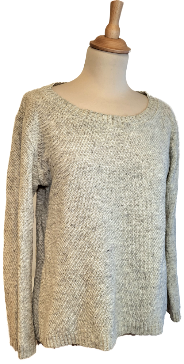 Pull col rond en pure laine vierge