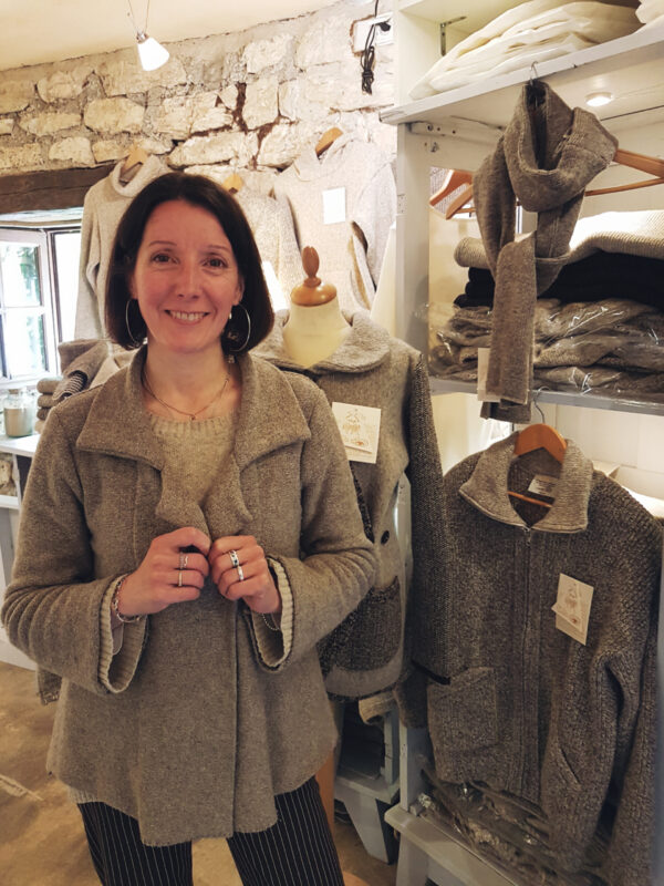 veste en pure laine