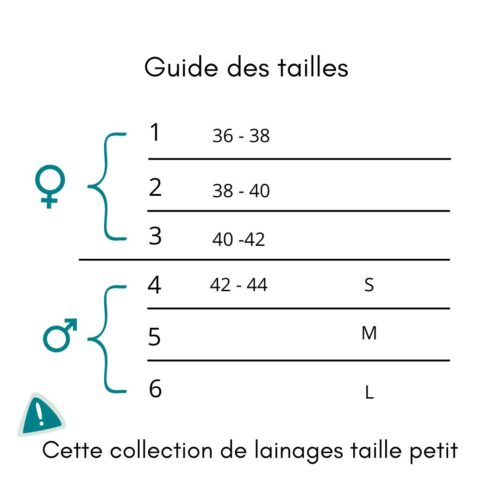 guide des tailles