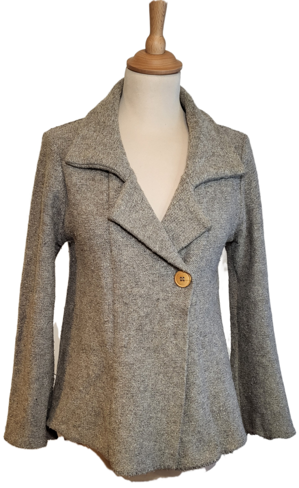 veste en pure laine vierge