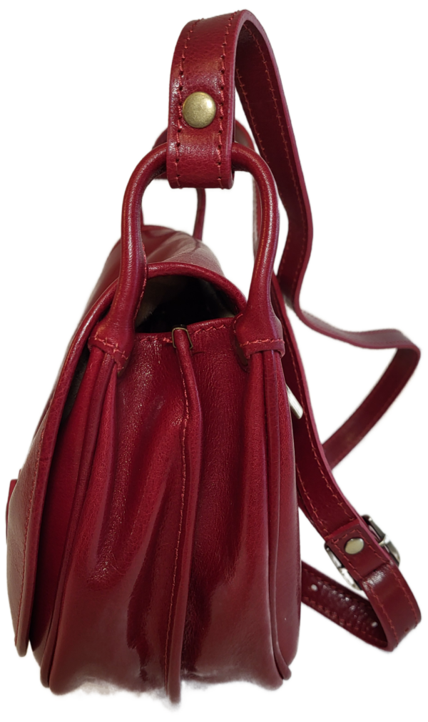 Sac besace cuir rigide